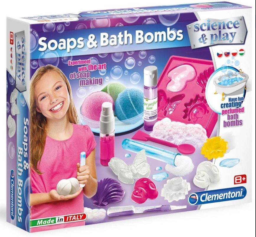 Olymptoy 50149 Detské laboratórium- výroba mydiel a kúpeľných bômb ...