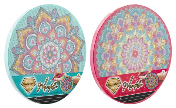 Alltoys 400210 Diamantové plátno-Mandala