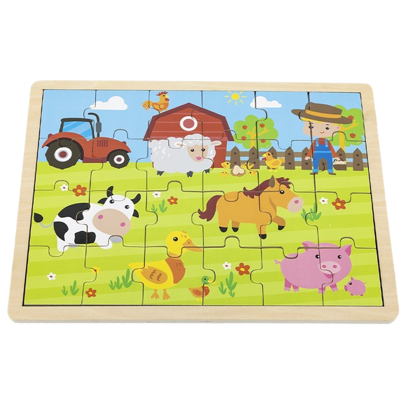 BABU 16V55703 Puzzle farma 24 ks