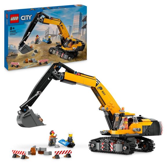 LEGO® City 60420 Žltý bager