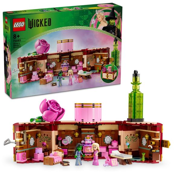 LEGO® Wicked 75683 Študentský internát Glindy a Elphaby