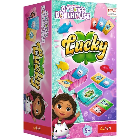 Trefl102592 Hra Lucky Gabby's Dollhouse